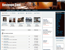 Tablet Screenshot of kostexpo.com
